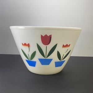FIREKING Tulip Mixing Bowl | VINTAGE